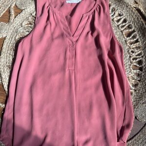 Pink Sleeveless Women's Top Small